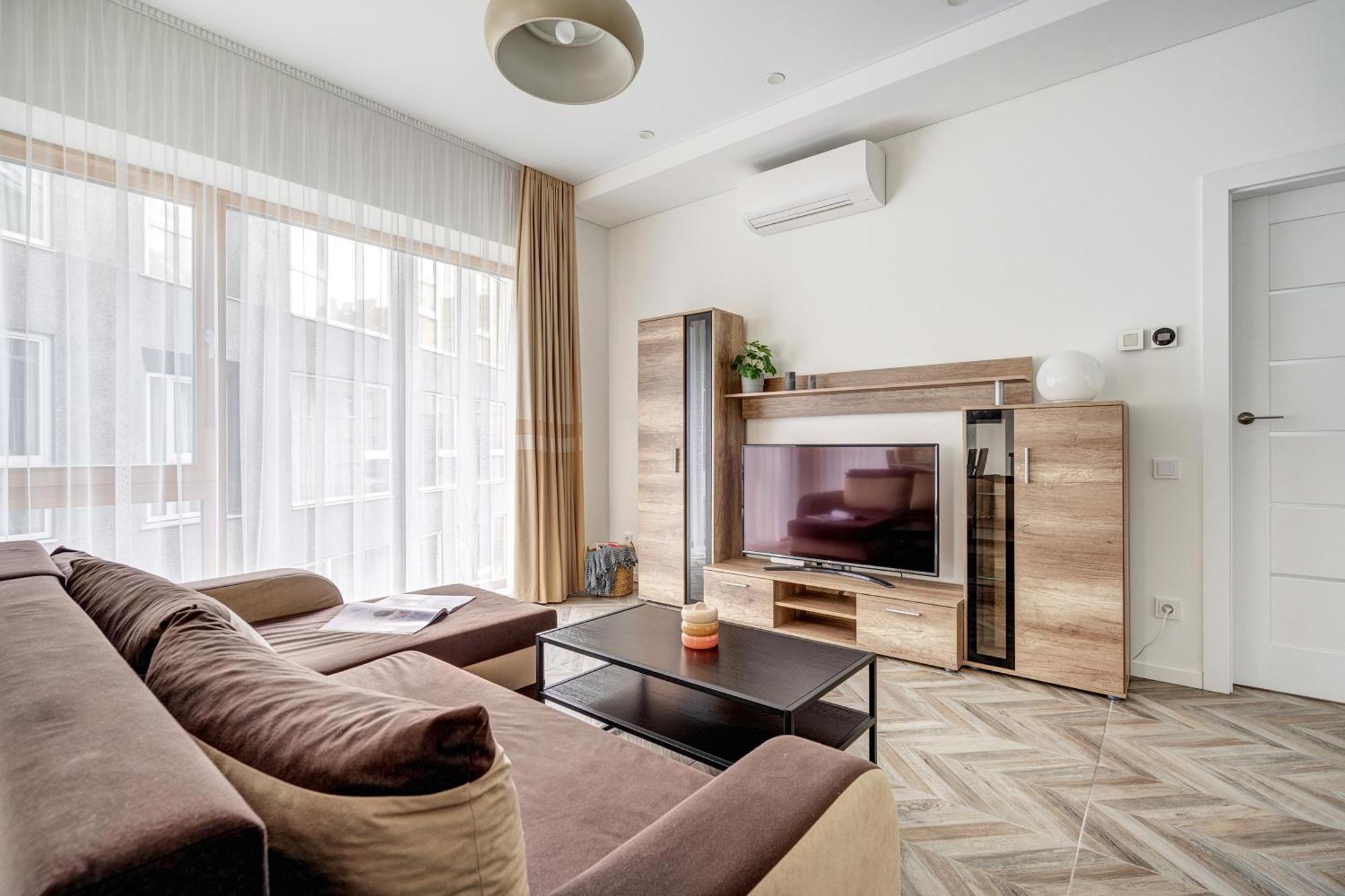 Cohost I New Basteja Life Apartments W-Garage Prkg & Self Check-In VNO Rum bild